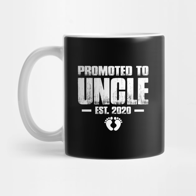 Promoted to Uncle 2020 Funny Father's Day Gift Ideas New Uncle by smtworld